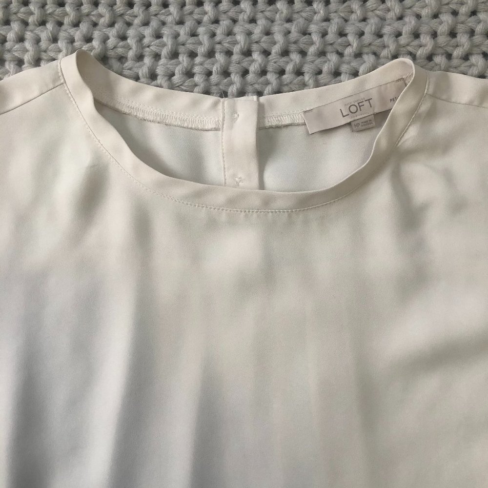 Loft Pleat Back Shirt